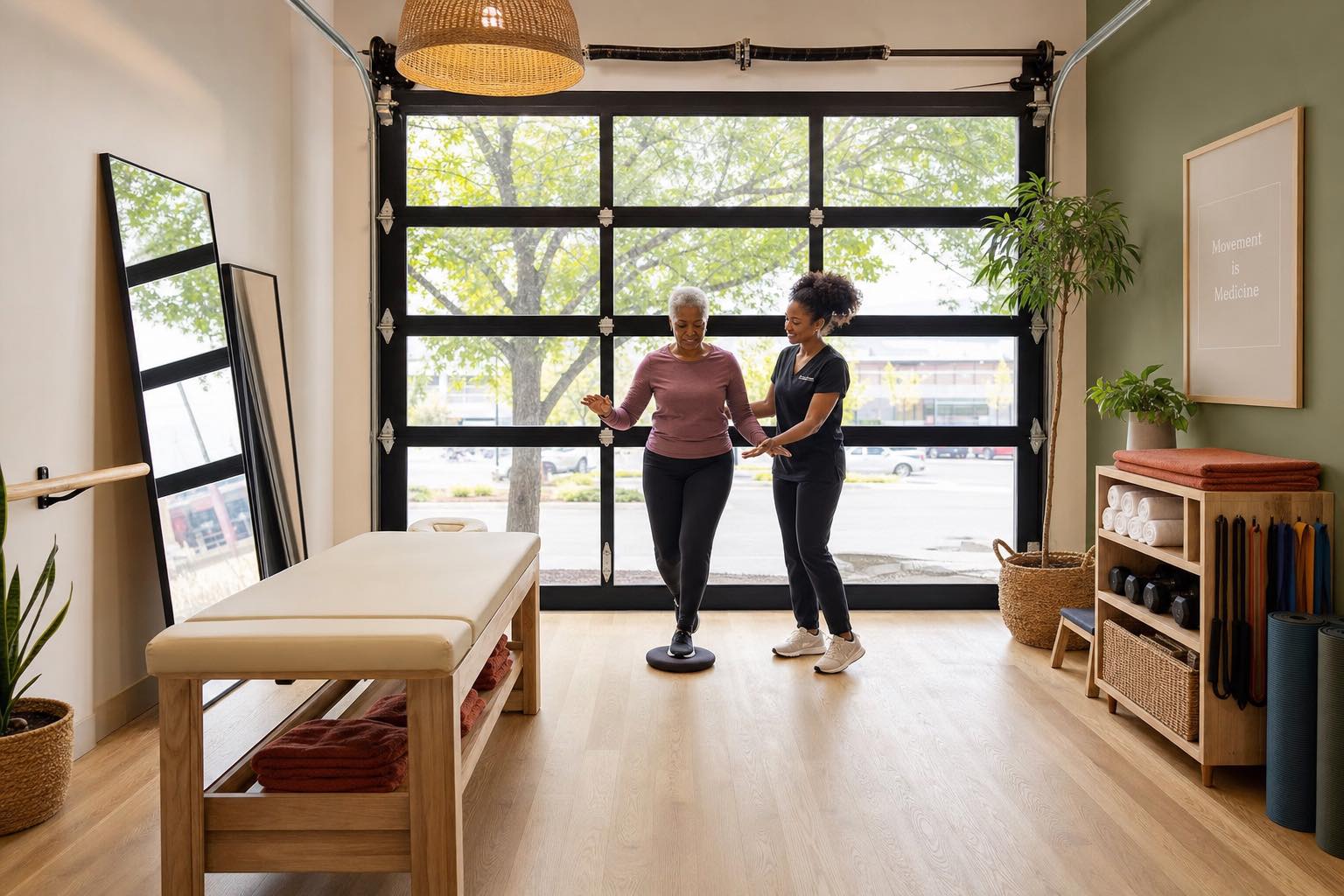 The pelvic floor physical therapy studio at Touko